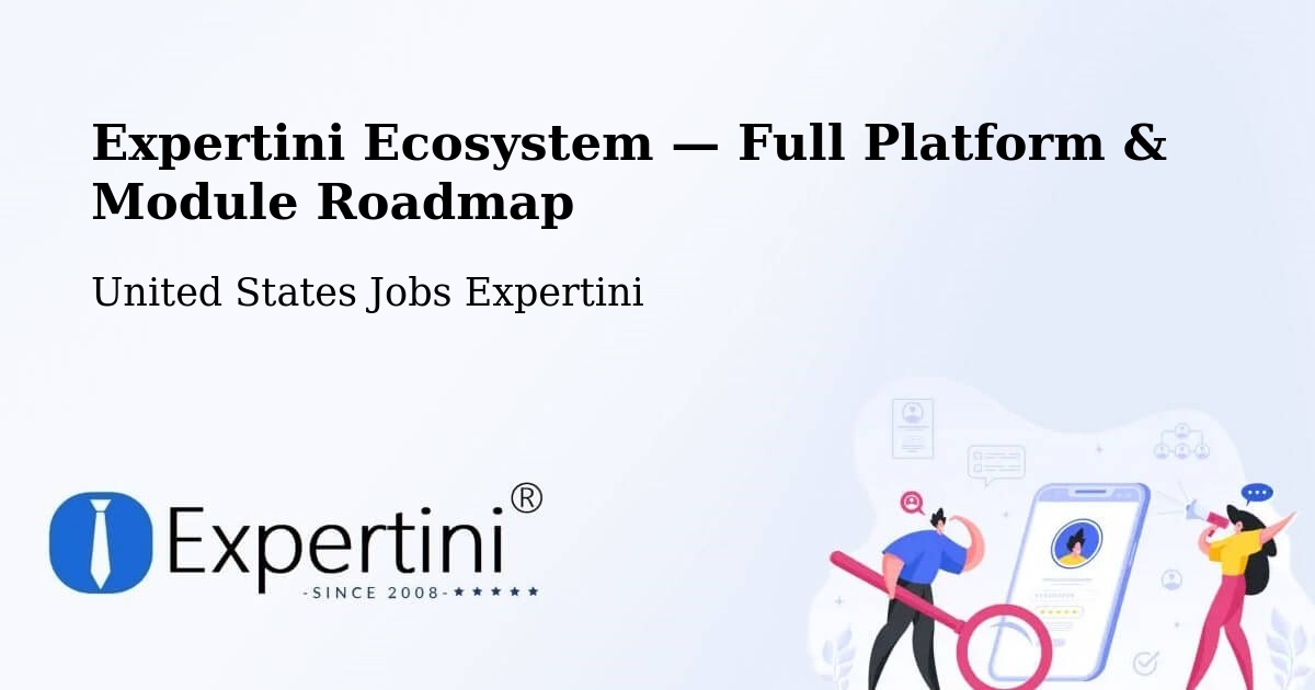 Expertini Ecosystem — Full Platform & Module Roadmap – Brooklyn