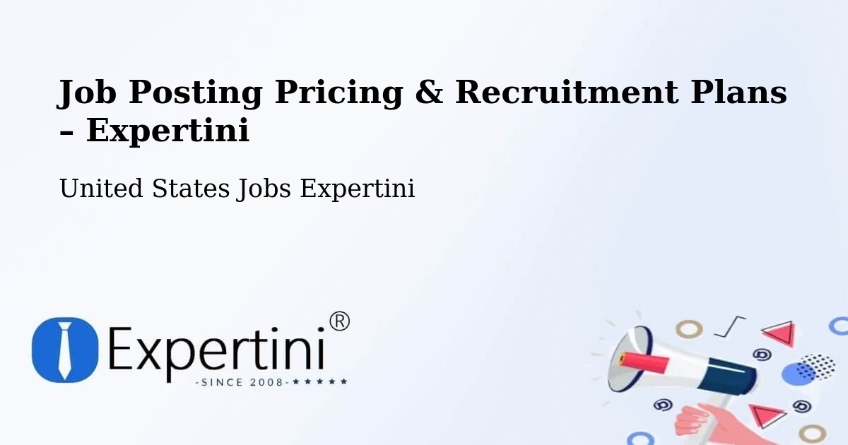 Job Posting Pricing & Recruitment Plans – Brooklyn - Brooklyn, United States Jobs Expertini